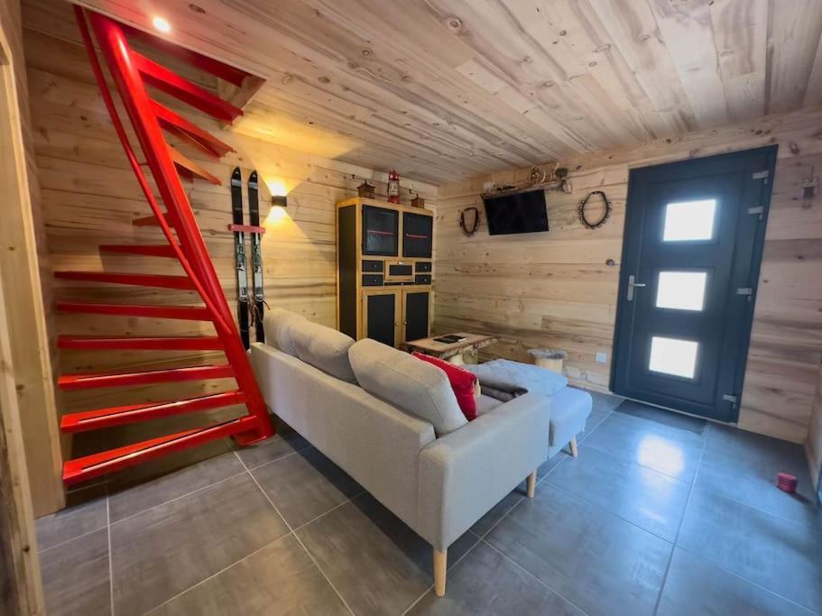 Le Refuge Perche Du Saut De La Bourrique Spa, Terrain Cloture Gérardmer Buitenkant foto
