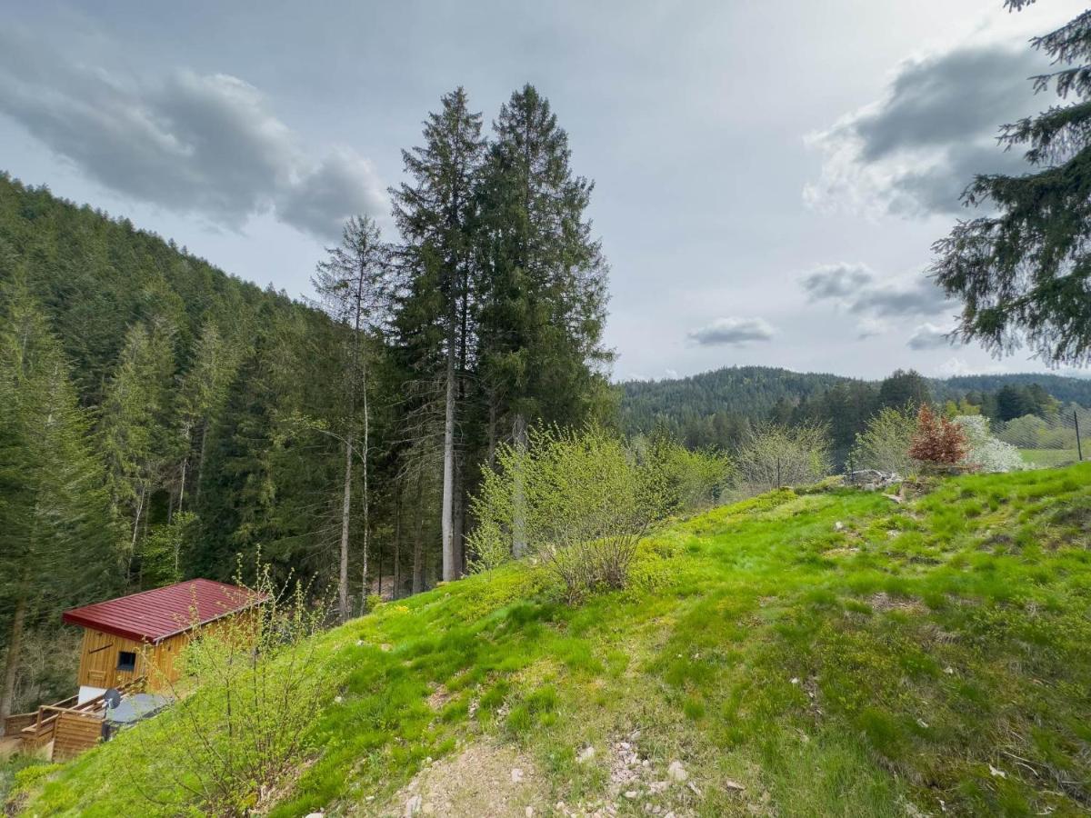 Le Refuge Perche Du Saut De La Bourrique Spa, Terrain Cloture Gérardmer Buitenkant foto